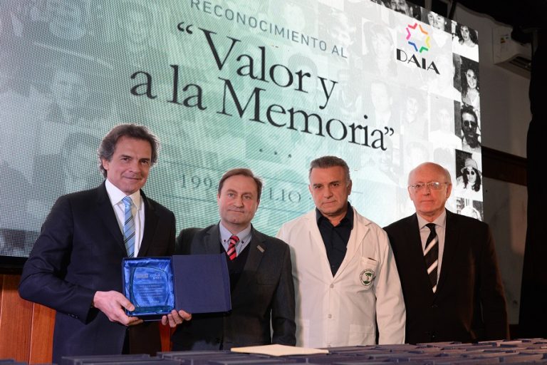 Reconocimiento a periodistas DAIA-FOPEA