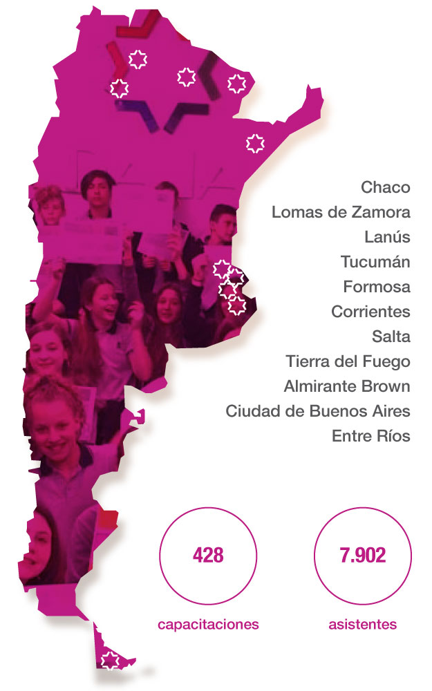 Mapa del Programa Convivencia